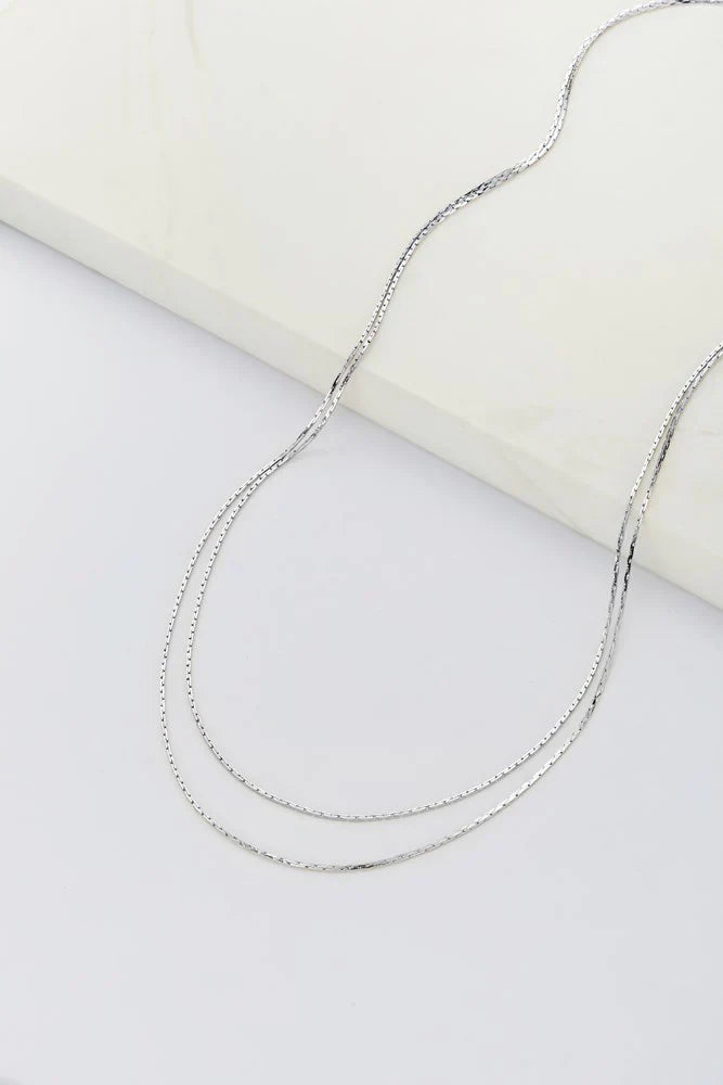 Paris Necklace Silver