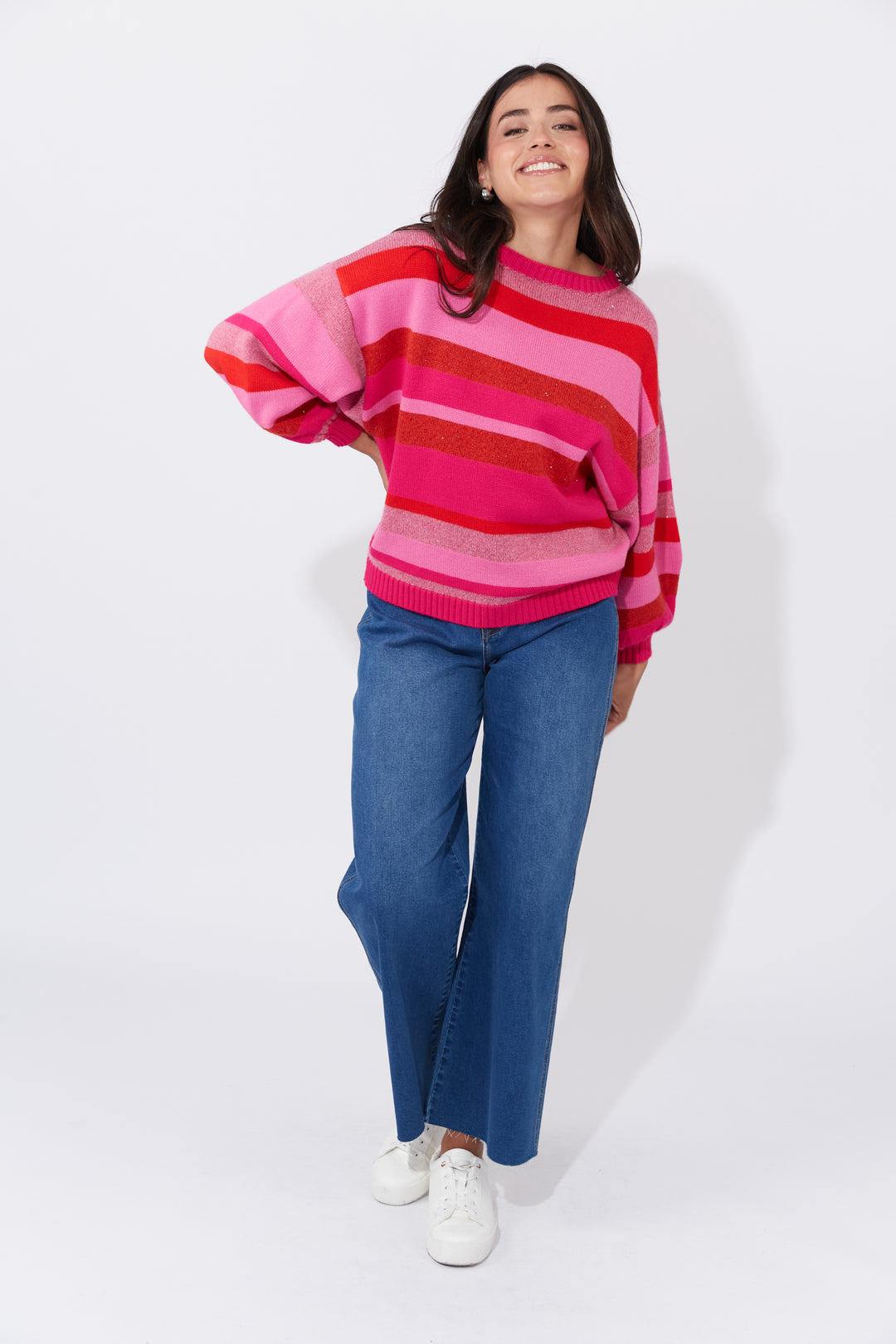 Yuma Jumper - Chilli / Pink