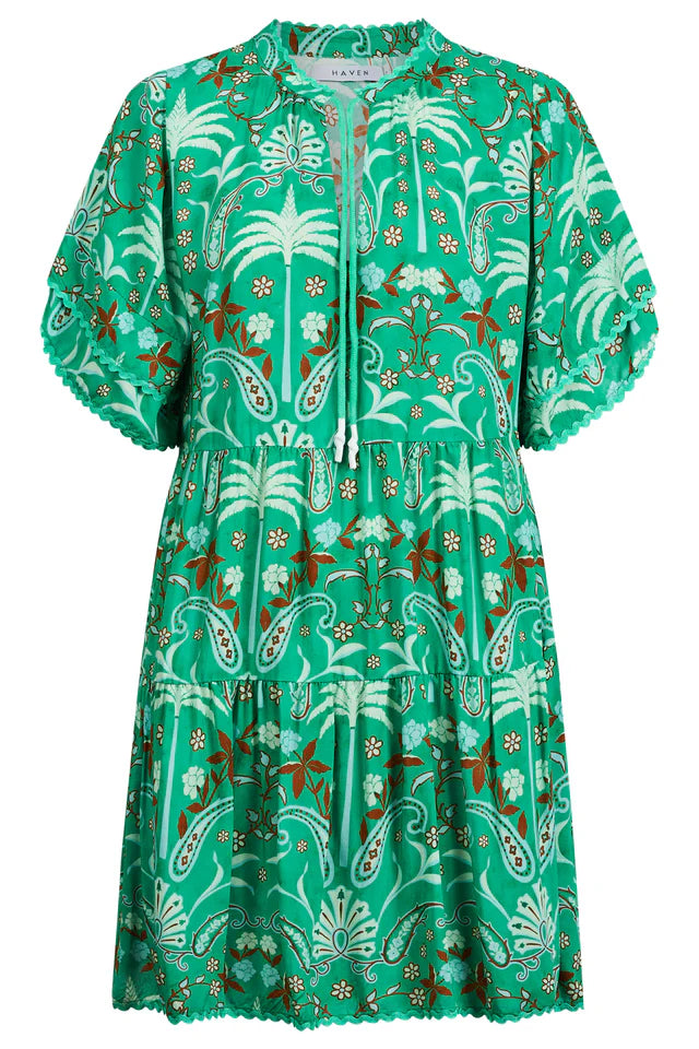 Haiti Dress - Palms
