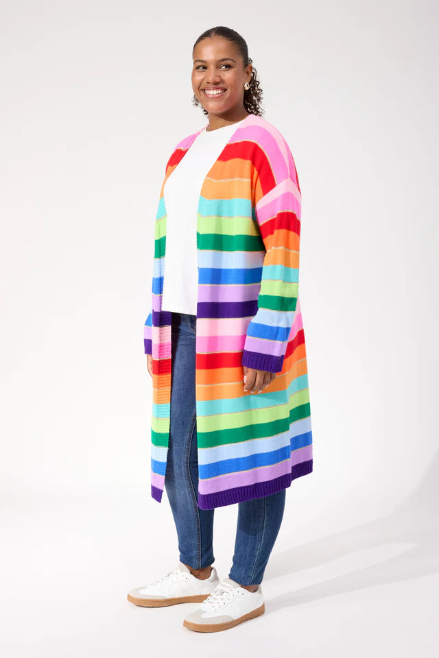 Niseko Cardigan - Rainbow