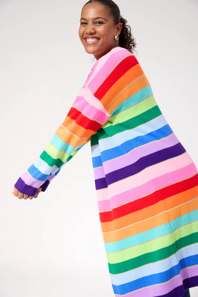Niseko Cardigan - Rainbow