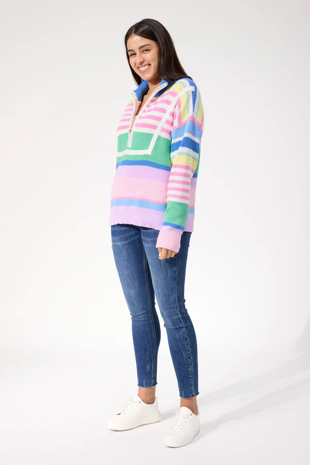 Alaska Stripe Jumper - Pastel
