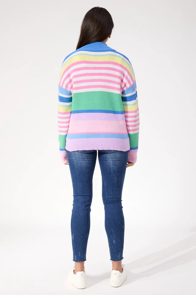 Alaska Stripe Jumper - Pastel