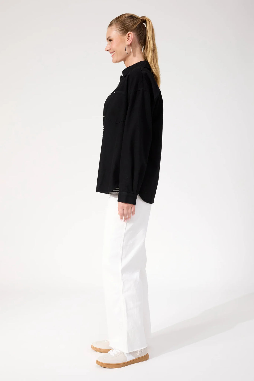 Denver Denim Shirt - Black