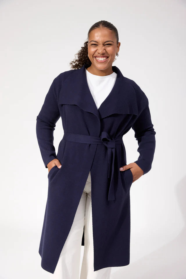 Chamonix Cardigan - Navy