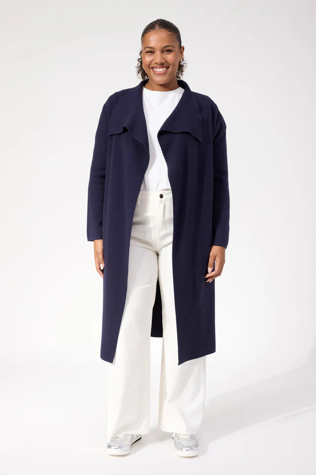 Chamonix Cardigan - Navy