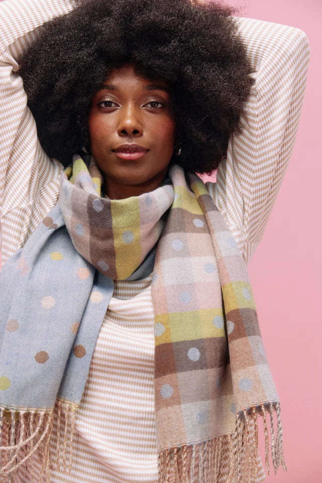 Columbus Spot Scarf