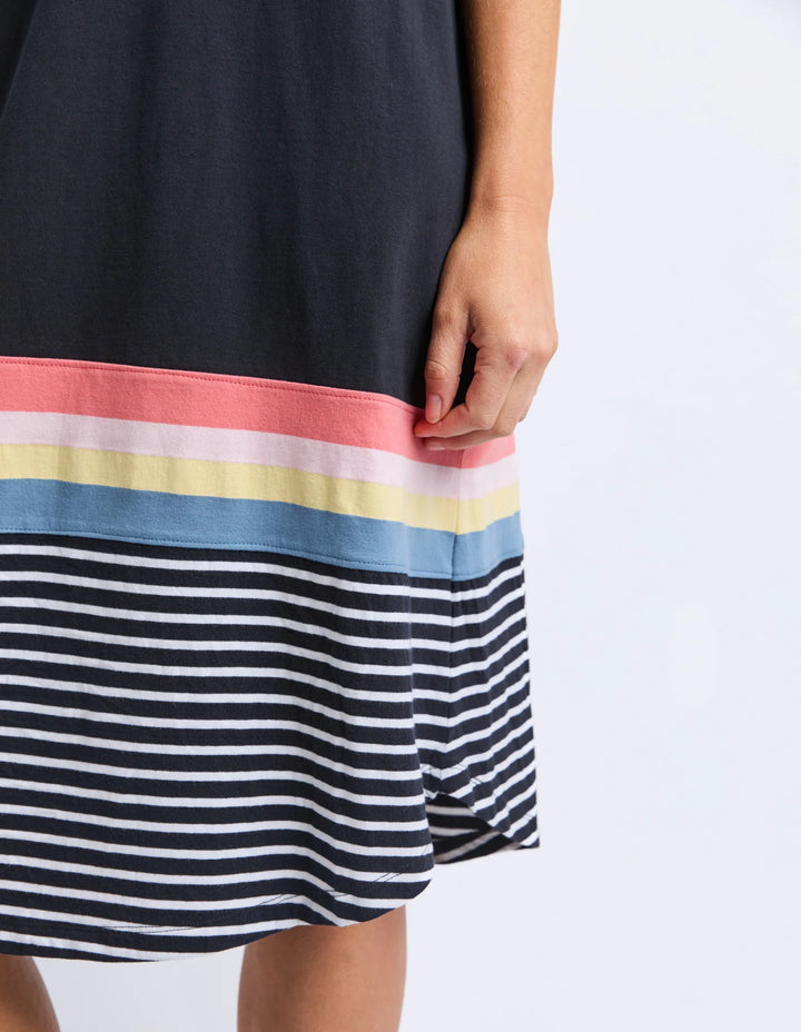 Terra Tee Dress Washed Black