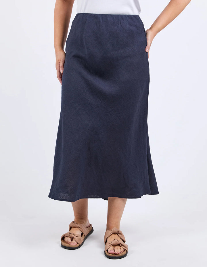 Elm Eleni Skirt -Navy