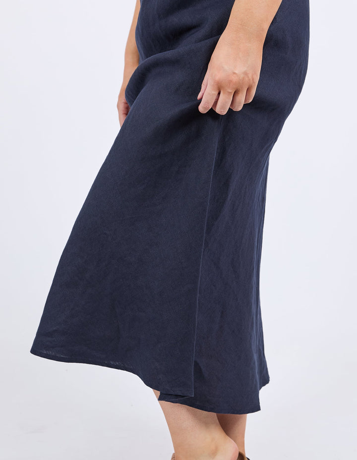 Elm Eleni Skirt -Navy