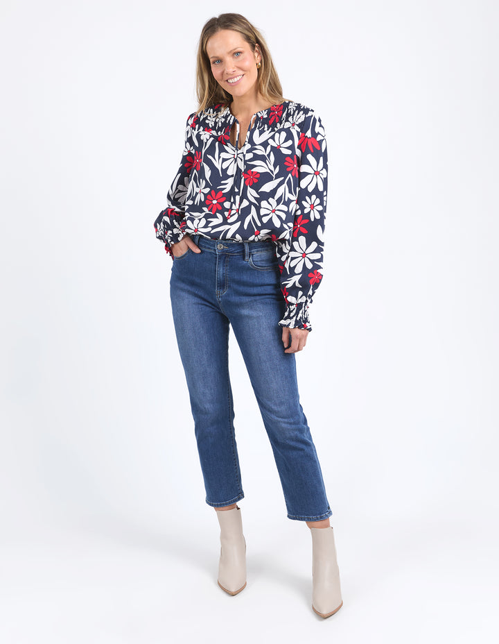 Indie Floral Blouse