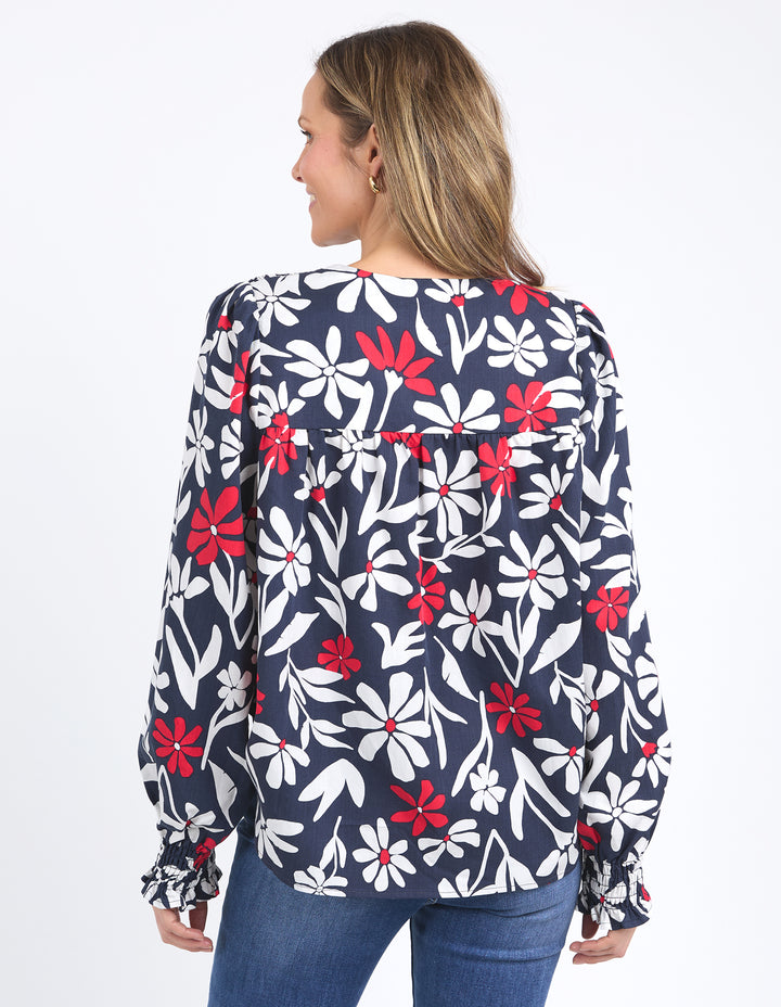 Indie Floral Blouse