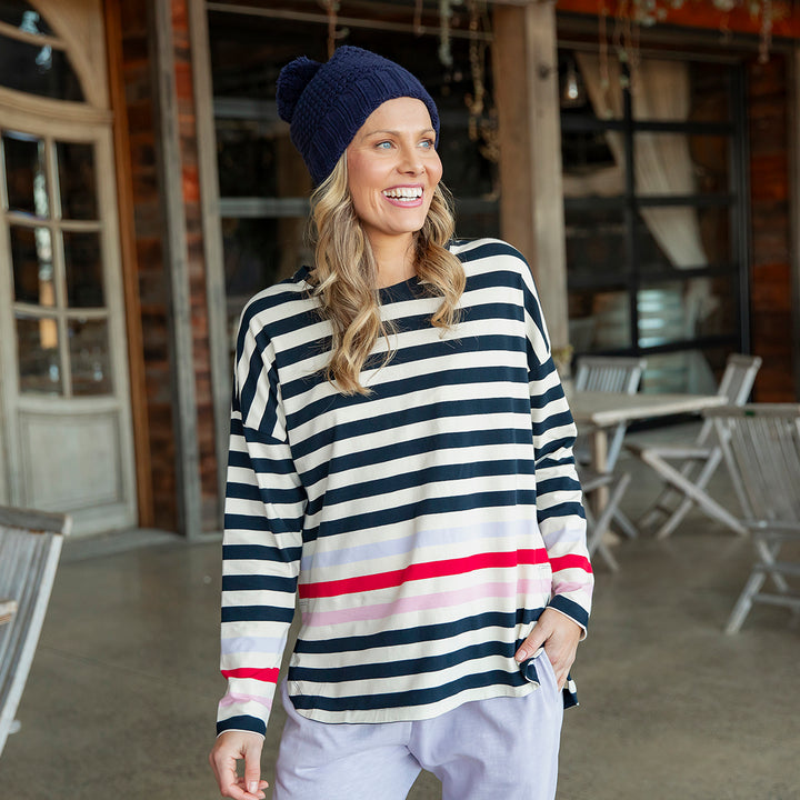 Retreat Long Sleeve Tee - Multicoloured