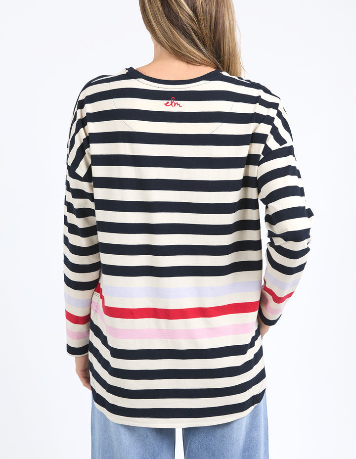 Retreat Long Sleeve Tee - Multicoloured