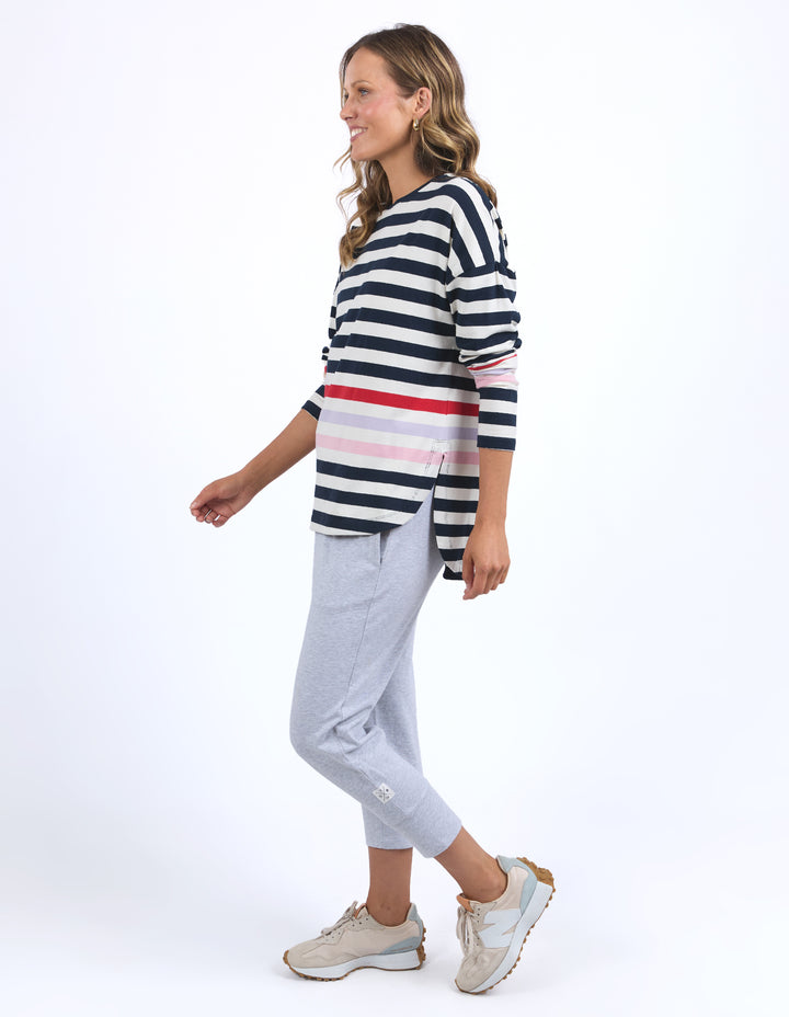 Retreat Long Sleeve Tee - Multicoloured