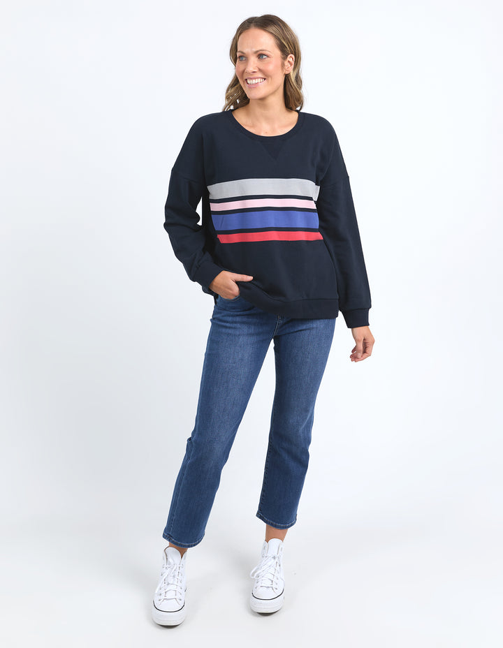 Elm Dash Crew - Navy