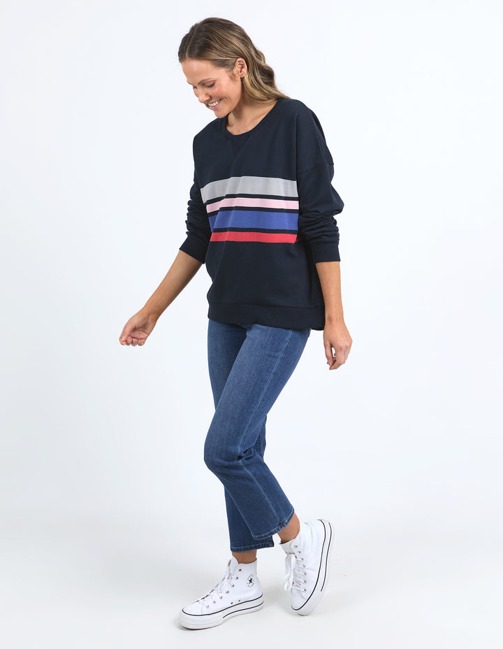 Elm Dash Crew - Navy
