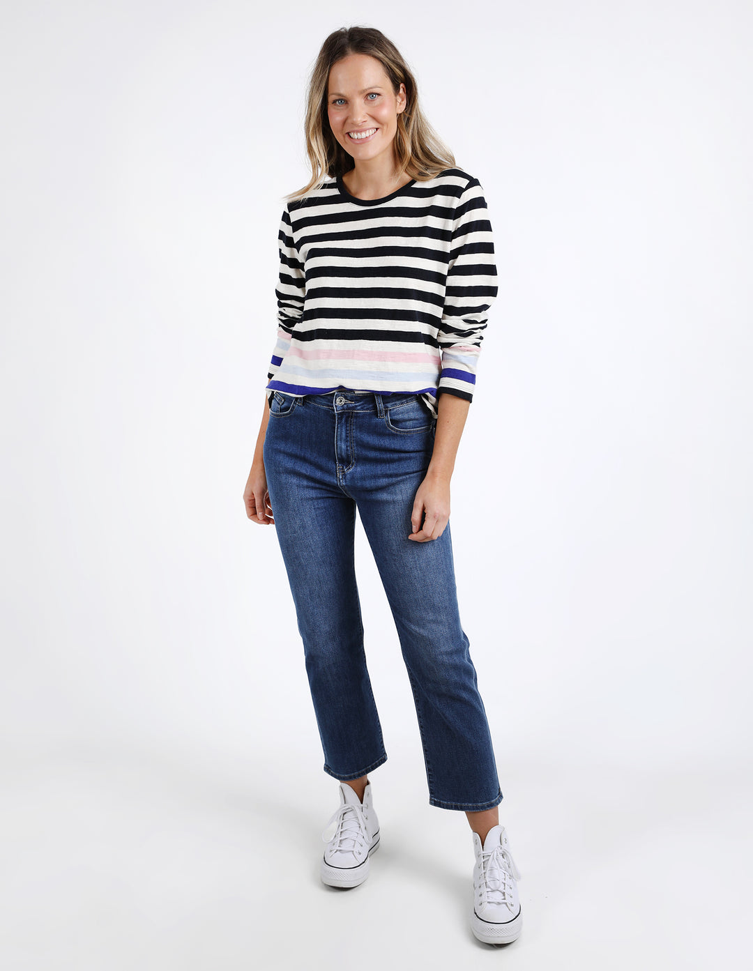 Ultra Long Sleeve T Shirt - Navy