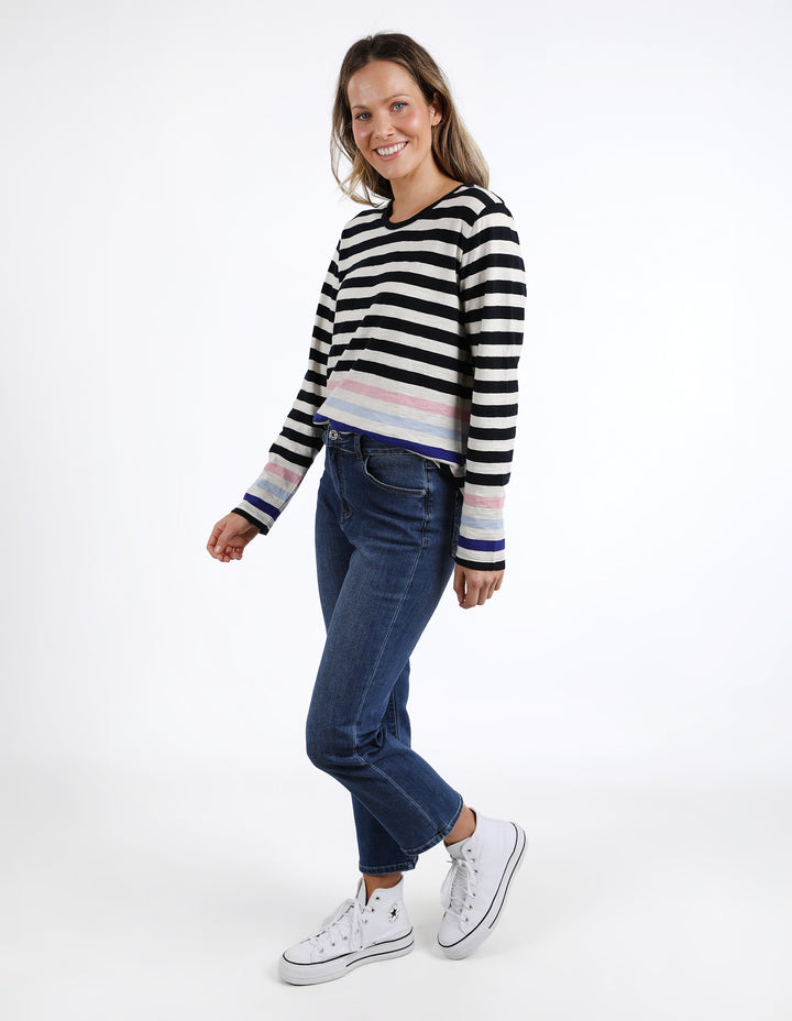 Ultra Long Sleeve T Shirt - Navy