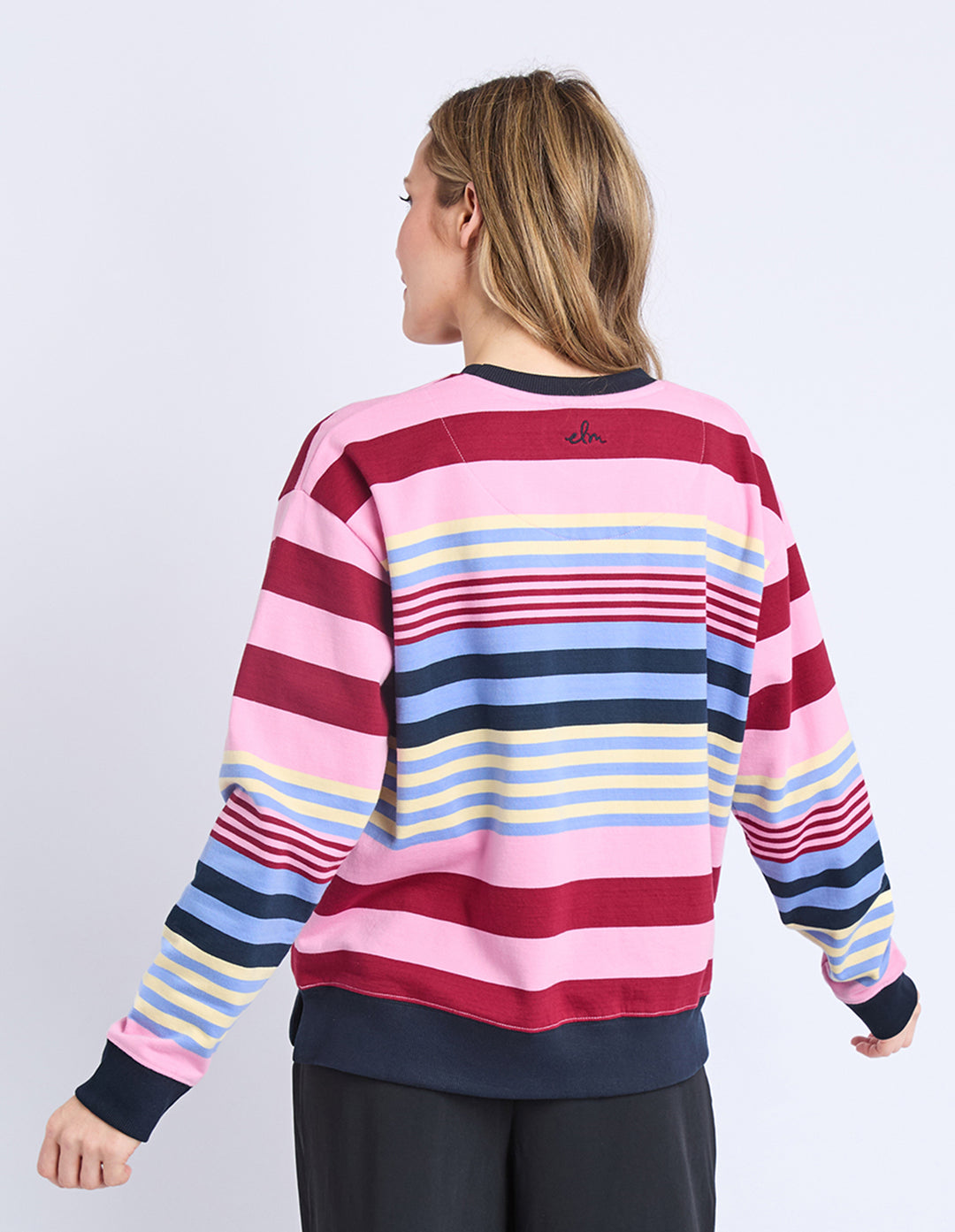 Elm Alva Stripe Crew