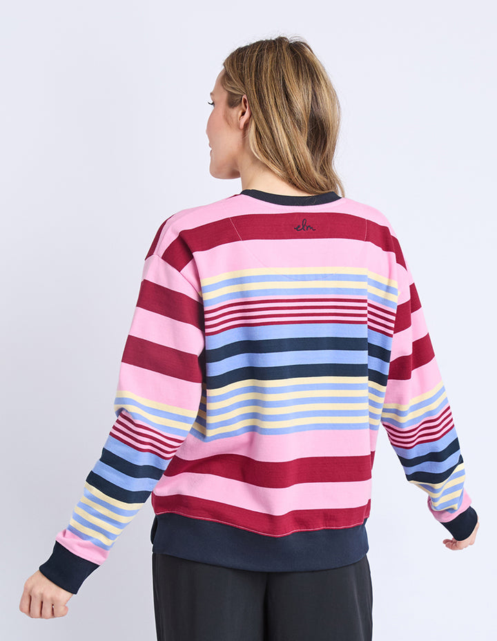 Elm Alva Stripe Crew