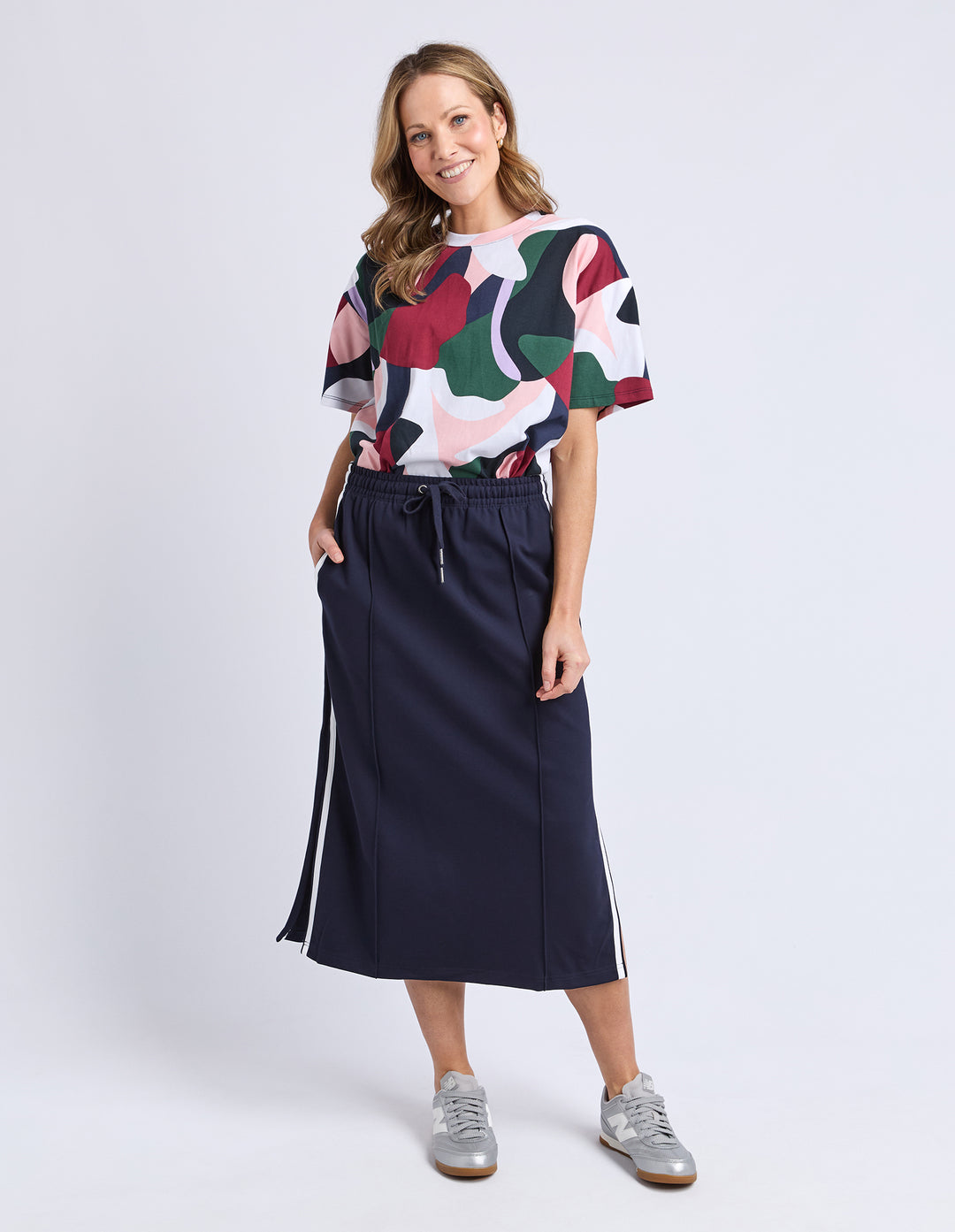 Elm Carmen Skirt - Navy