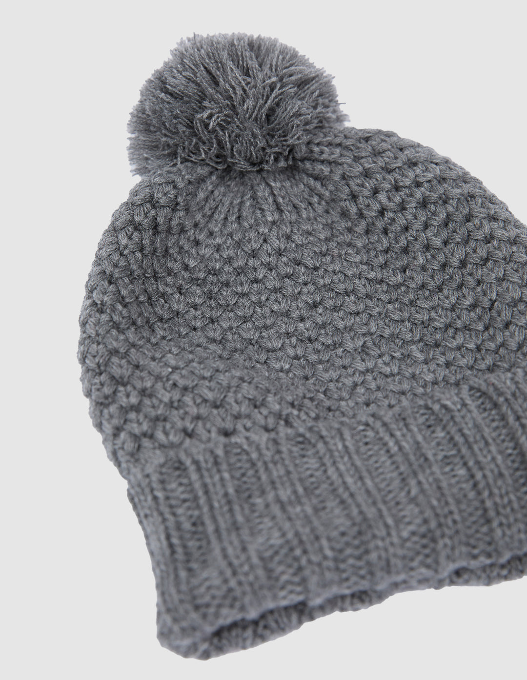 Berry Beanie Grey Marle
