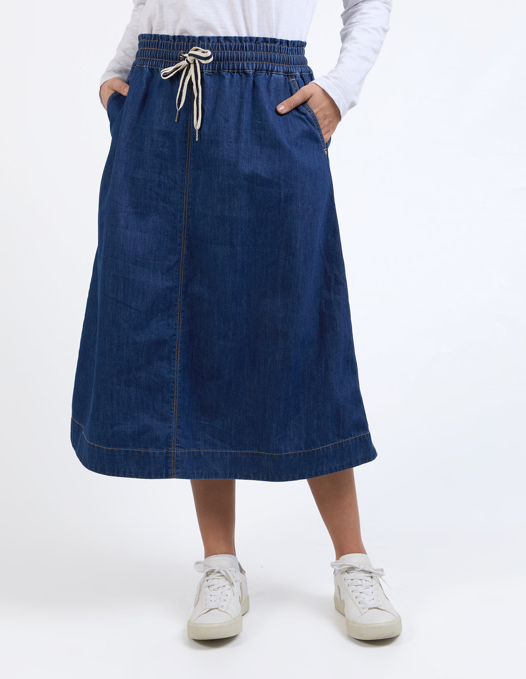 Elm Greta Skirt - Dark Blue