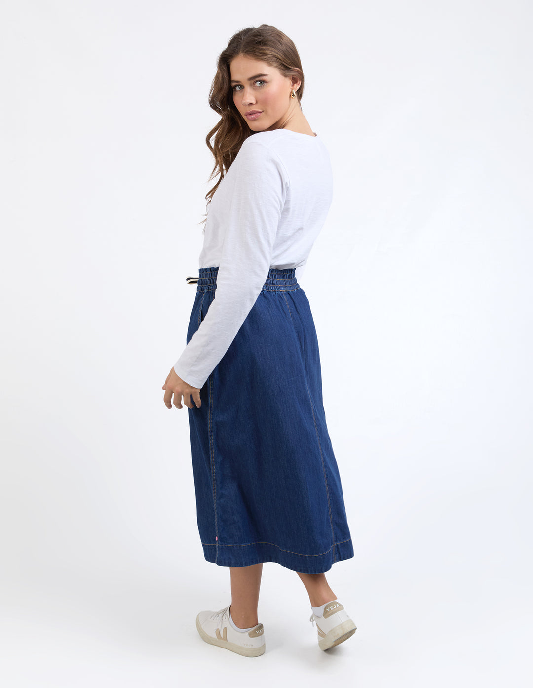 Elm Greta Skirt - Dark Blue