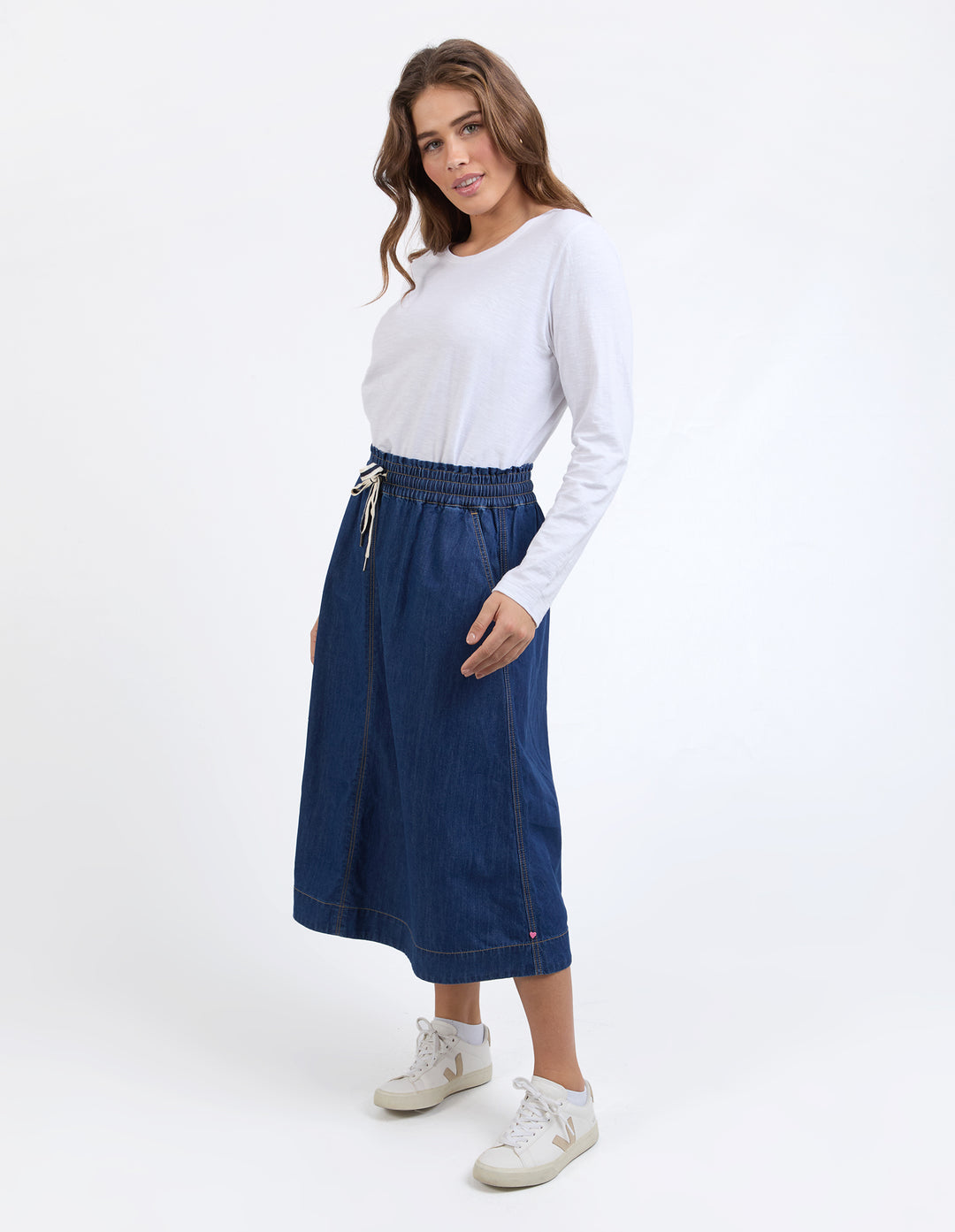 Elm Greta Skirt - Dark Blue