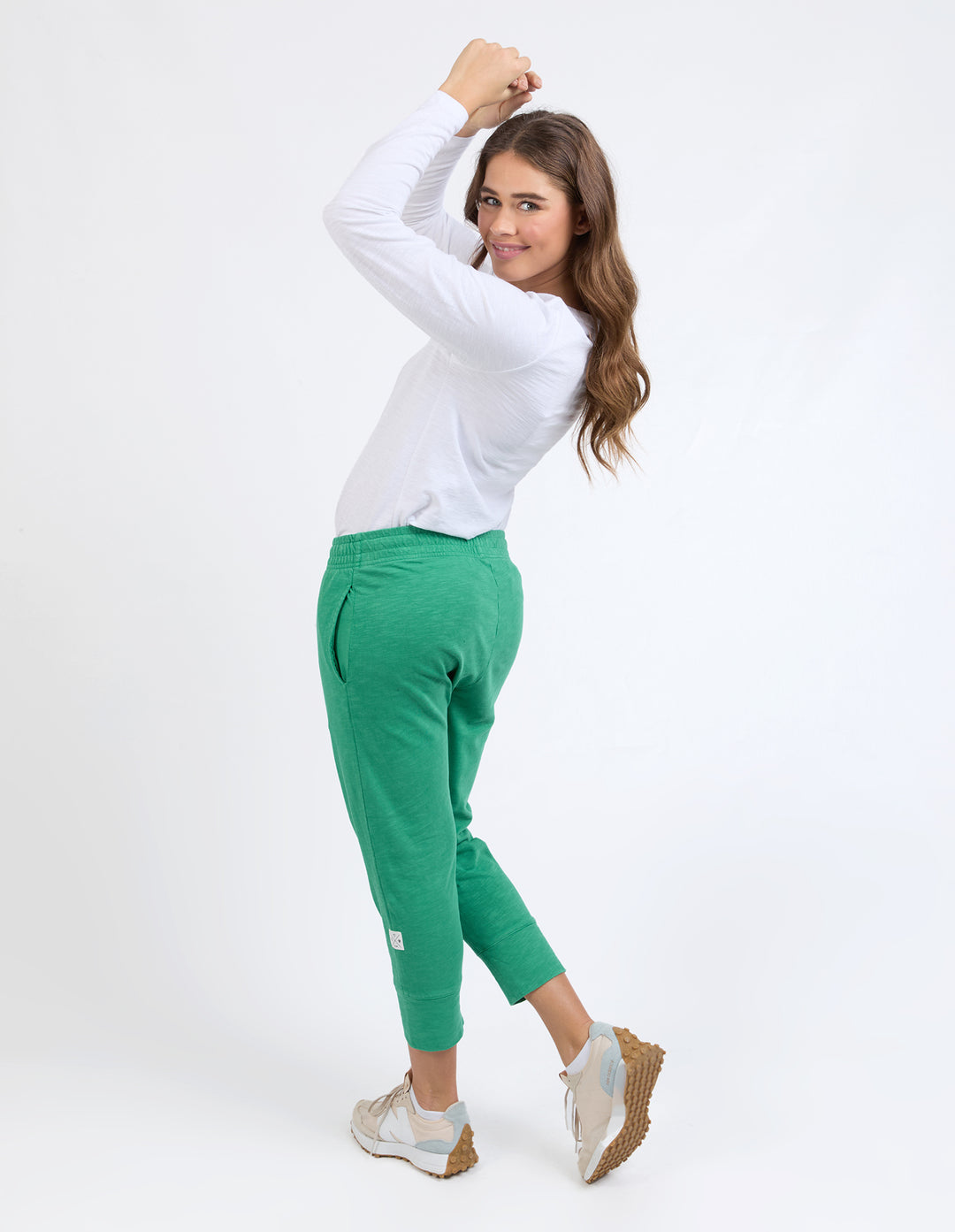 Elm Brunch Pant - Pine Green