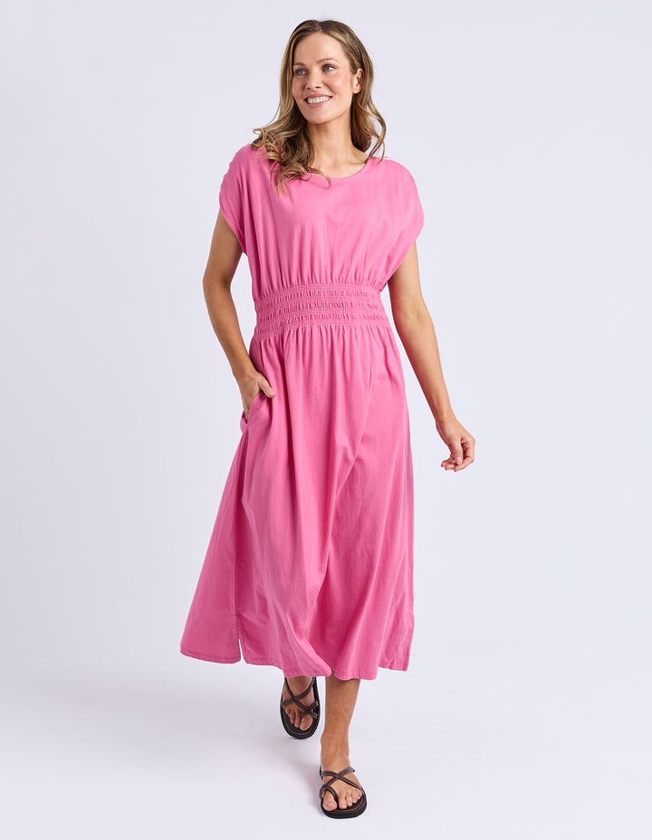 Elm Nelle Midi Dress - Chateau Rose