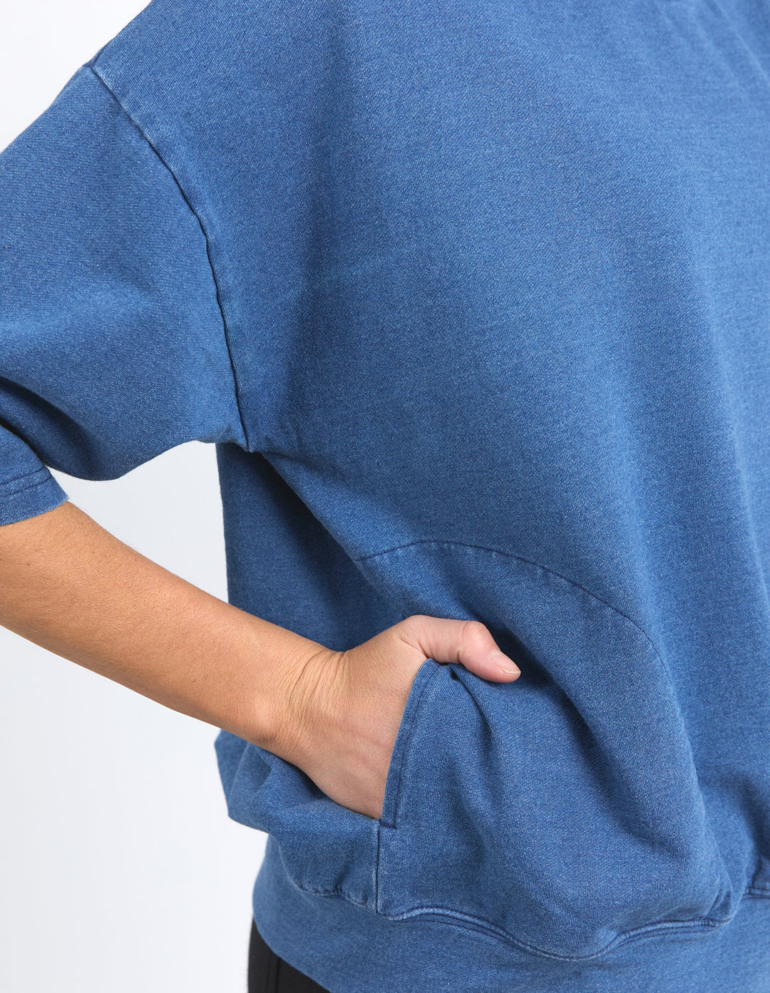 Elm  Mazie Sweat -  Denim Look