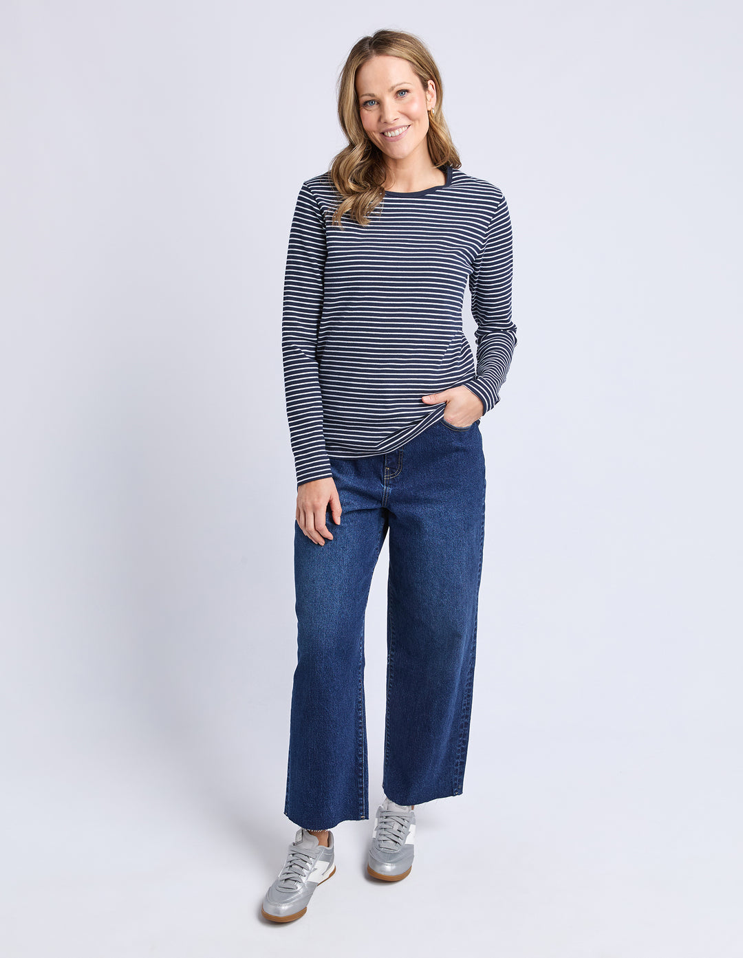 Elm Hayley Rib Long Sleeve Tee