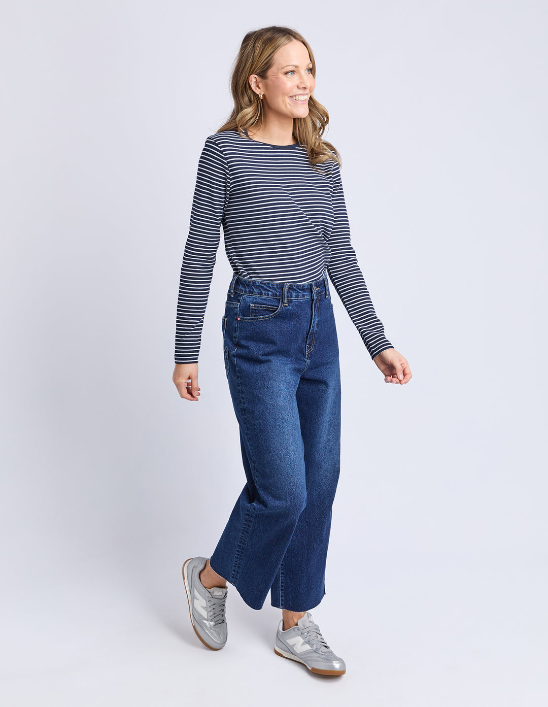 Elm Hayley Rib Long Sleeve Tee