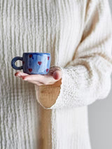 Nini Cup - Blue with Red Hearts