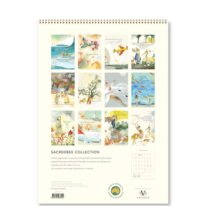 2026  Medium Calendar-Sacredbee