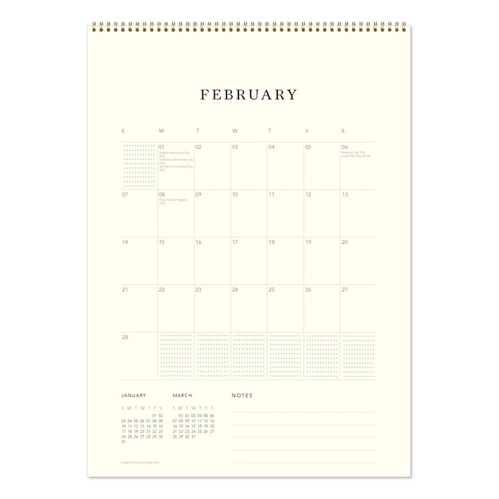 2027 Medium Calendar-Curly Girl