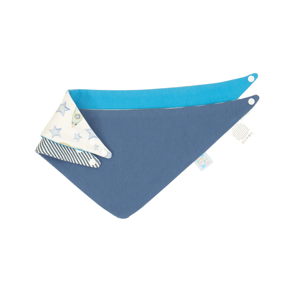 All4Ella Bandana Bibs 2pk - Rainbow Dreams