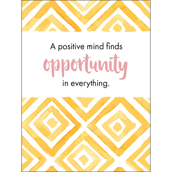 Positive and Powerful | 24 affirmations cards + stand