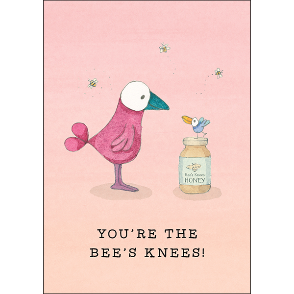Twigseeds You`re the bees knees! Mini Card