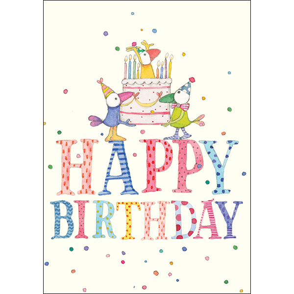 Twigseeds Happy Birthday Mini Card