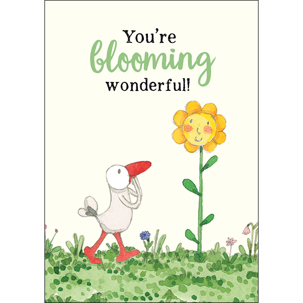 Twigseeds Bunch of Flowers Mini Card