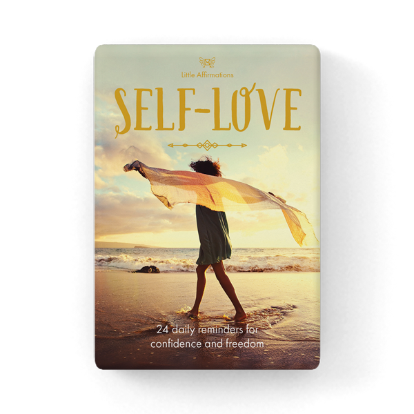 Self Love - 24 affirmations cards + stand