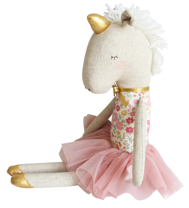 Yvette Unicorn Doll - Rose Garden - 43cm