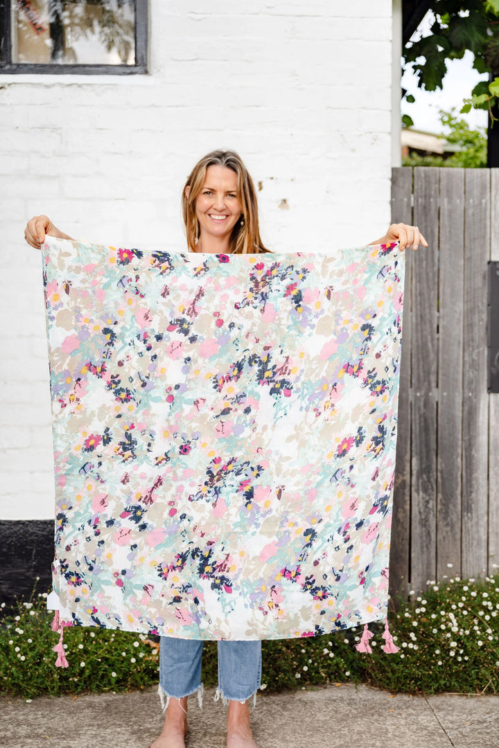 Adele Floral Scarf