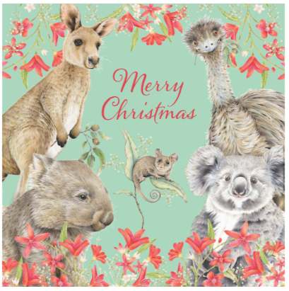 BCNA Animal Greeting  - Charity Christmas Card Pack