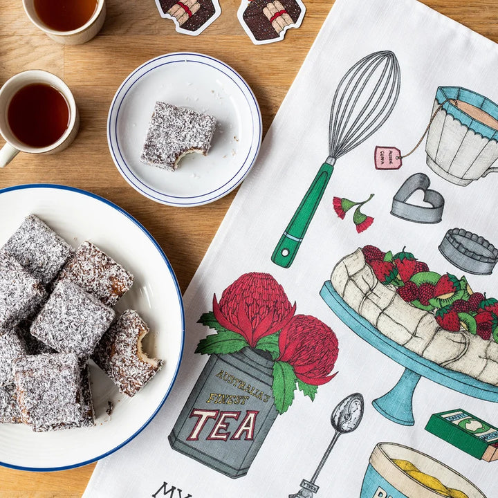 My Australian Kitchen - Art Tea Towel
