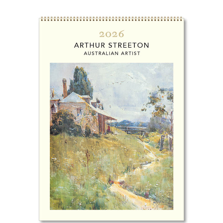 2026  Medium Calendar-Arthur Streeton-Australian Artist
