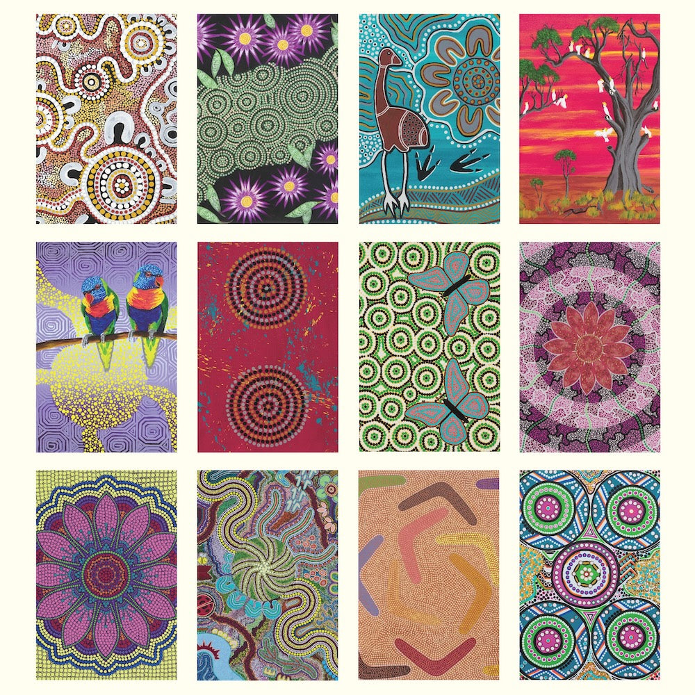 2027 Medium Calendar-Aboriginal Art